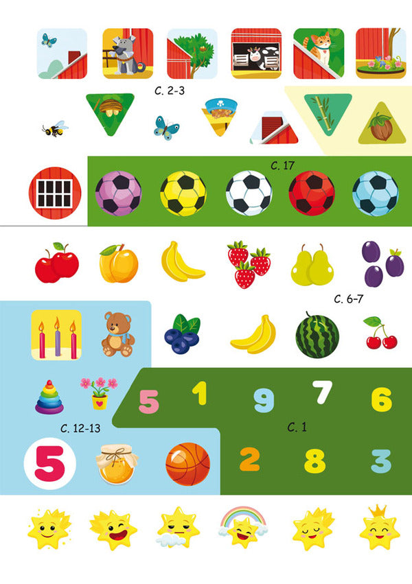 Neurobics. Prescriptions-trainer. We train our fingers. 100 neuron stickers / Нейробіка. Прописи-тренажер. Тренуємо пальчики. 100 нейроналіпок 978-617-547-134-0-6