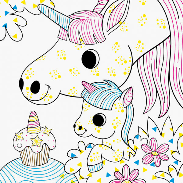 New water coloring pages. unicorns / Нові водяні розмальовки. Єдинороги 9789667502133-5