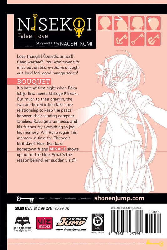 Nisekoi. False Love. Volume 11 Naoshi Komi / Наоси Коми 9781421577814-2