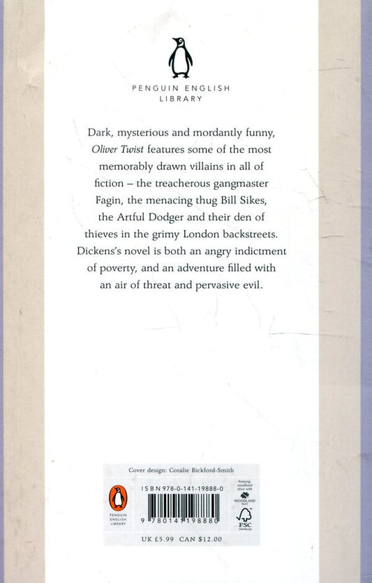 Oliver Twist / Oliver Twist Чарльз Диккенс 9780141198880-2
