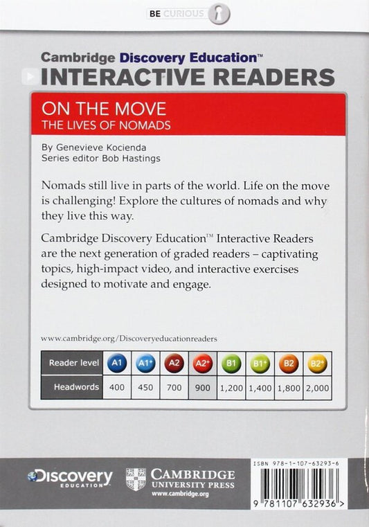 On The Move: The Lives Of Nomads. Book With Online Access Genevieve Kochenda - Женевьева Коченда 9781107632936-2