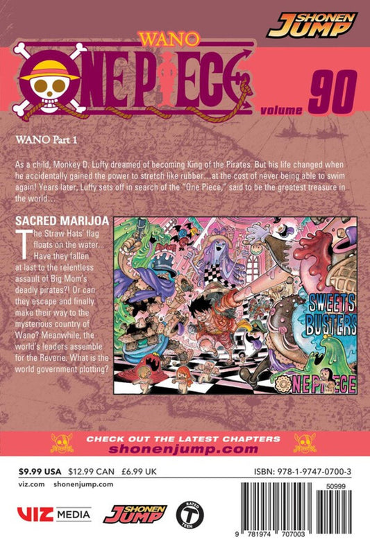 One Piece. Volume 90 Eiichiro Oda / Эйитиро Ода 9781974707003-2