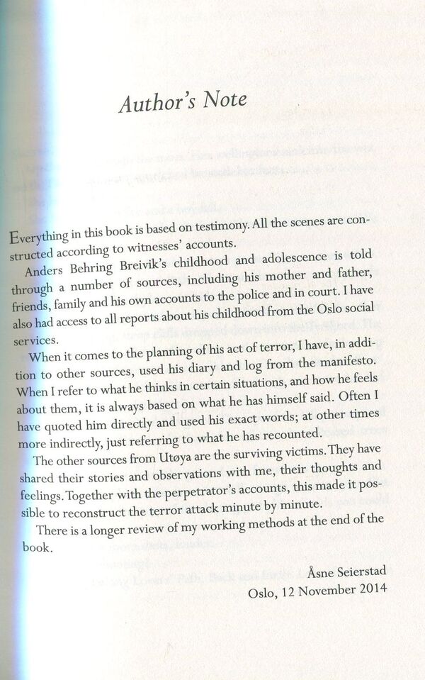 One of Us: The Story of a Massacre and its Aftermath / One of Us: The Story of a Massacre and its Aftermath Осне Саерстад 978-184408-920-8-6