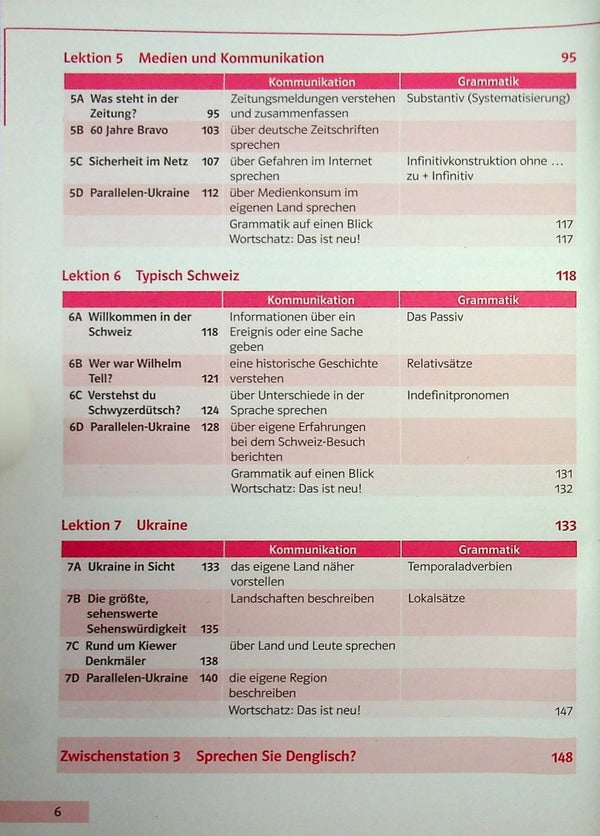 PARALLELEN 11. A Tutorial For 11Th Grade Of ZNZ (7Th Year Of Study, 2Nd Foreign Language) / Parallelen 11. Підручник для 11-го класу ЗНЗ (7-й рік навчання, 2-га іноземна мова) Nadezhda Basay, Valentina Op, Rita Kirilenko / Наджда Басай, Валентина Орап, Ріта Кіілленко 9786177511204-6
