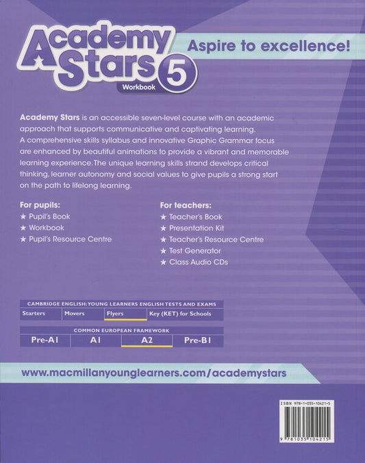 PIDRUK ACADEMY Stars For Ukraine LEVEL 5 Workbook With Digital Workbook Susan Clark / Сьюзан Кларк 9781035104215-2