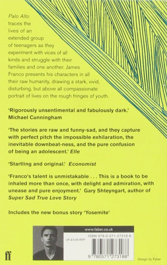 Palo Alto James Franco / Джеймс Франко 9780571273188-2