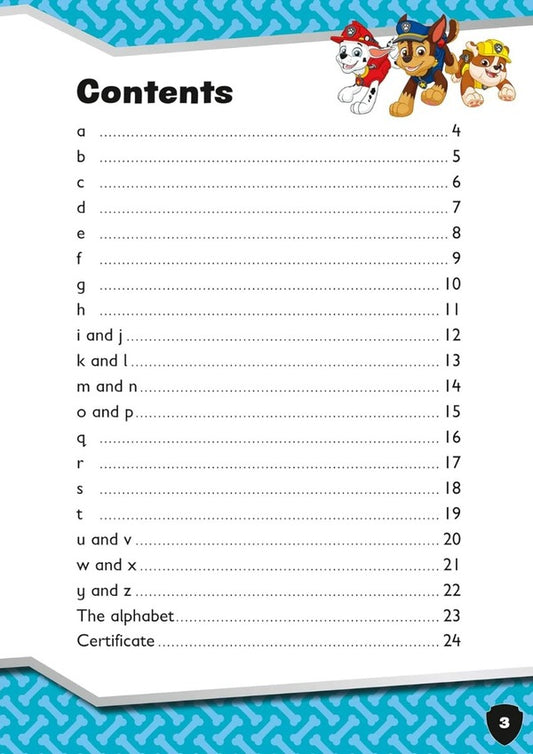 Paw Patrol. First Letters Activity Book. Get ready for school with Paw Patrol / Paw Patrol. First Letters Activity Book. Get ready for school with Paw Patrol 9780008461492-2