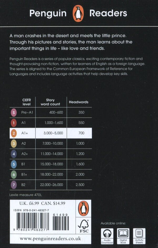 Penguin Readers Level 2 The Little Prince / Penguin Readers Level 2. The Little Prince Антуан де Сент-Экзюпери 9780241463277-2