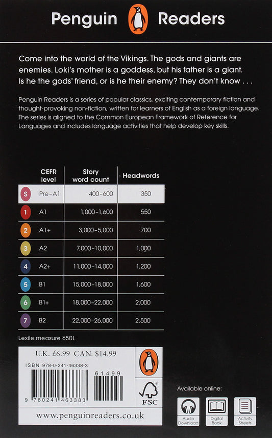 Penguin Readers Starter Level: Loki and the Giants / Penguin Readers Starter Level: Loki and the Giants Роджер Ланселин Грин 9780241463383-2