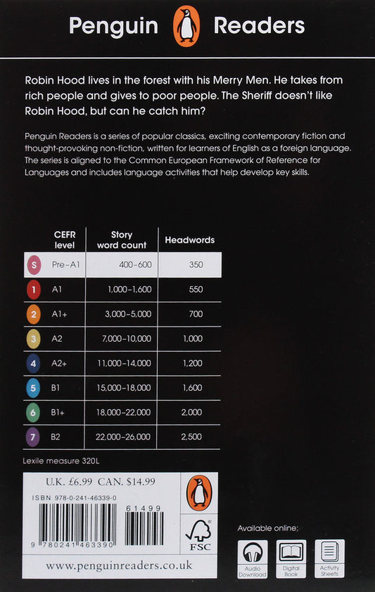 Penguin Readers Starter Level: Robin Hood / Penguin Readers Starter Level: Robin Hood 9780241463390-2