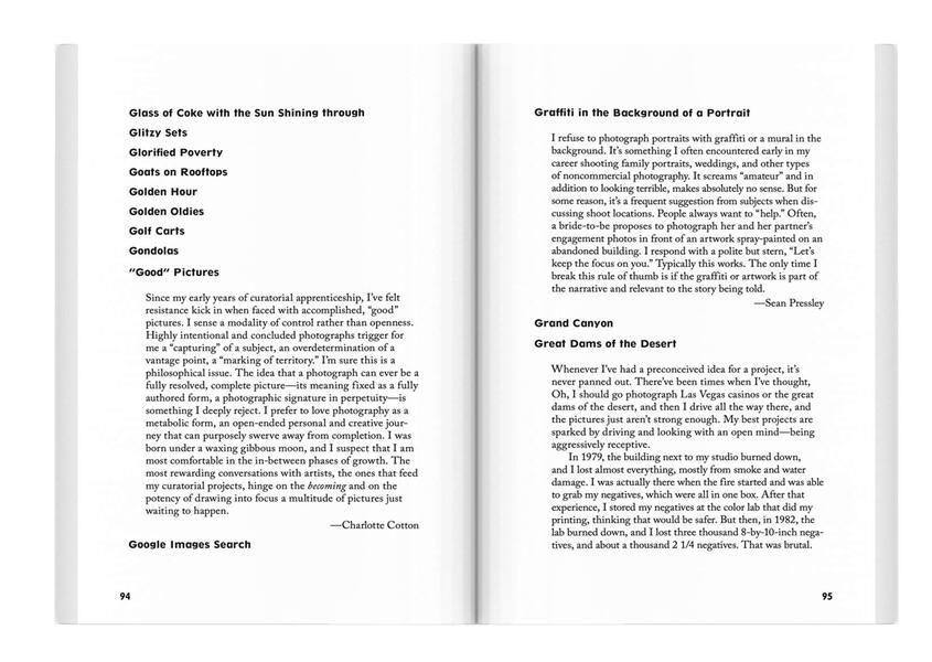 Photo No-Nos. Meditations On What Not To Photograph Jason Fulford / Джейсон Фулфорд 9781597114998-6