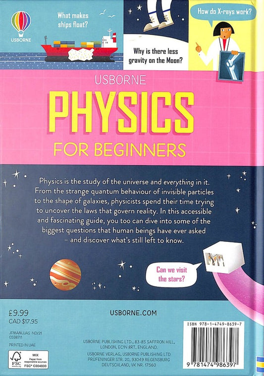 Physics for Beginners / Physics for Beginners Рейчел Ферт, Минна Лейси, Дарран Стоббарт 9781474986397-2