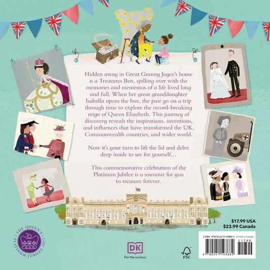 Queen Elizabeth. A Platinum Jubilee Celebration / Author not specified 9780241593882-2