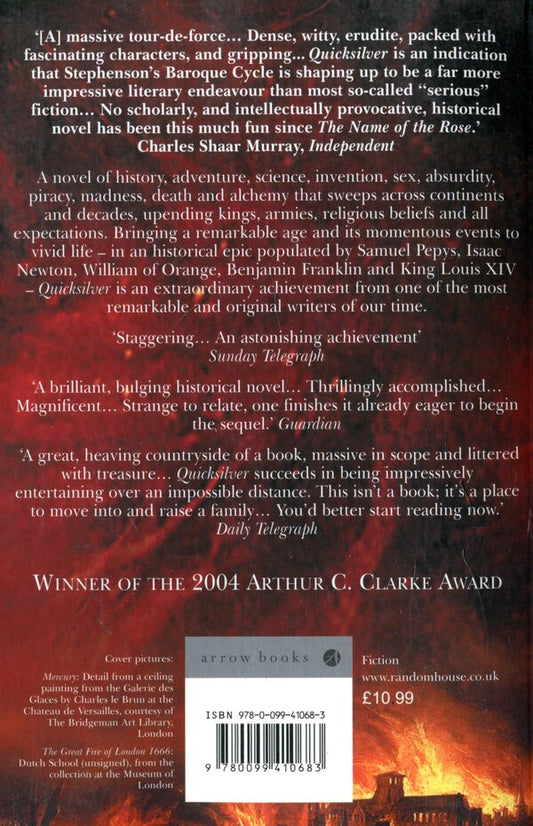 Quicksilver Neal Stephenson / Нил Стивенсон 9780099410683-2