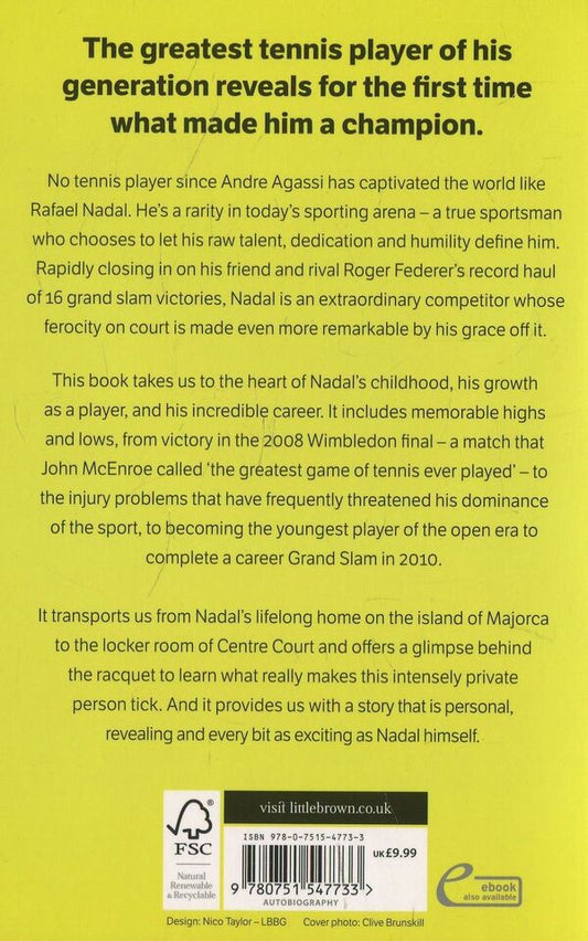 Rafa: My Story Rafael Nadal, John Carlin / Рафаэль Надаль, Джон Карлин 9780751547733-2