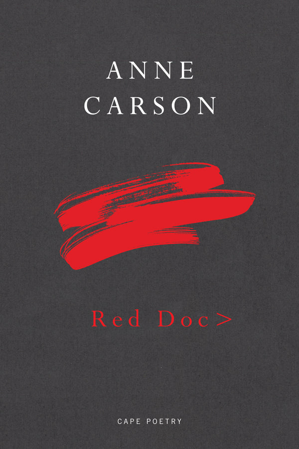Red Doc> / Red Doc> Энн Карсон 9780224097574-4