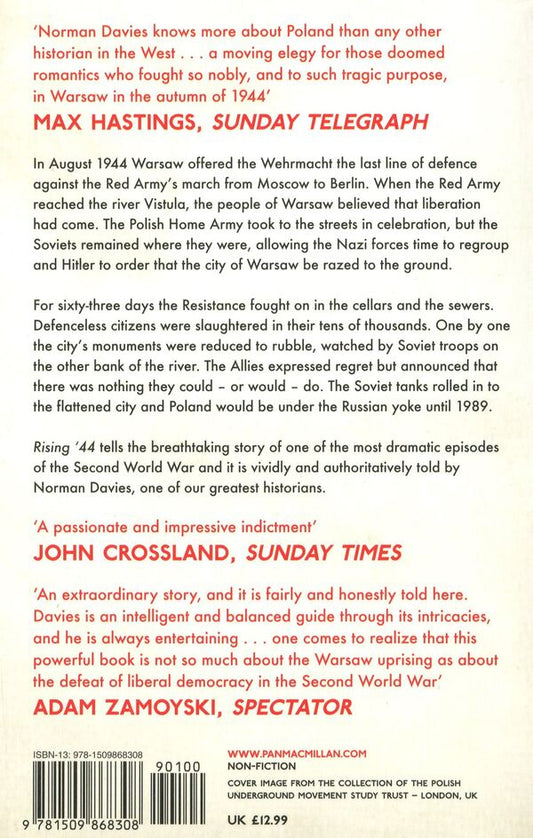 Rising '44: The Battle for Warsaw / Rising '44: The Battle for Warsaw Норман Дэвис 9781509868308-2