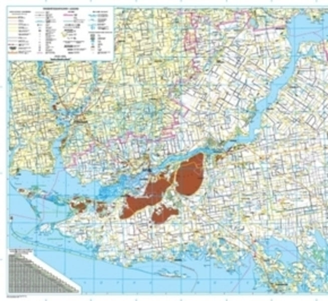 Road map. Kherson region. M-b 1:250,000 / Карта автошляхів. Херсонська область. М-б 1:250 000 9789669462015-3