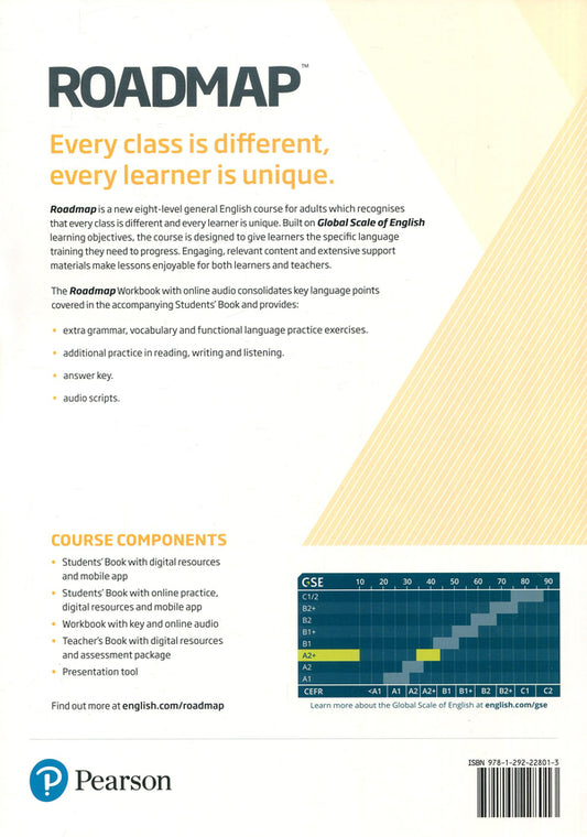 Roadmap A2+ Workbook / Roadmap A2+ Workbook Кэти Келли, Майкл Тернер 978-1-292-22801-3-2