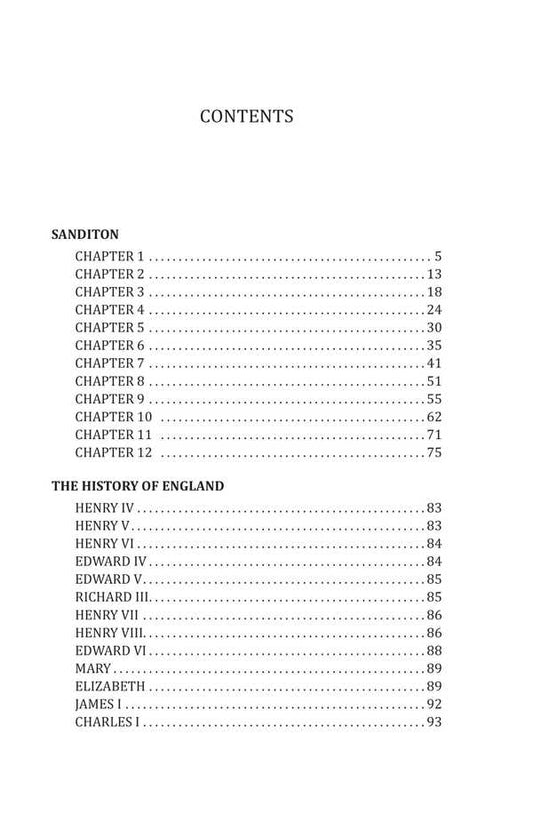 Sanditon. The History of England / Sanditon. The History of England Джейн Остин 978-617-8508-11-1-2