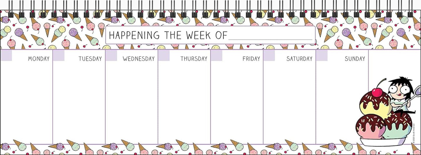Sarah's Scribbles Undated Weekly Desk Pad Calendar / Sarah's Scribbles Undated Weekly Desk Pad Calendar Сара Андерсен 9781524858919-6