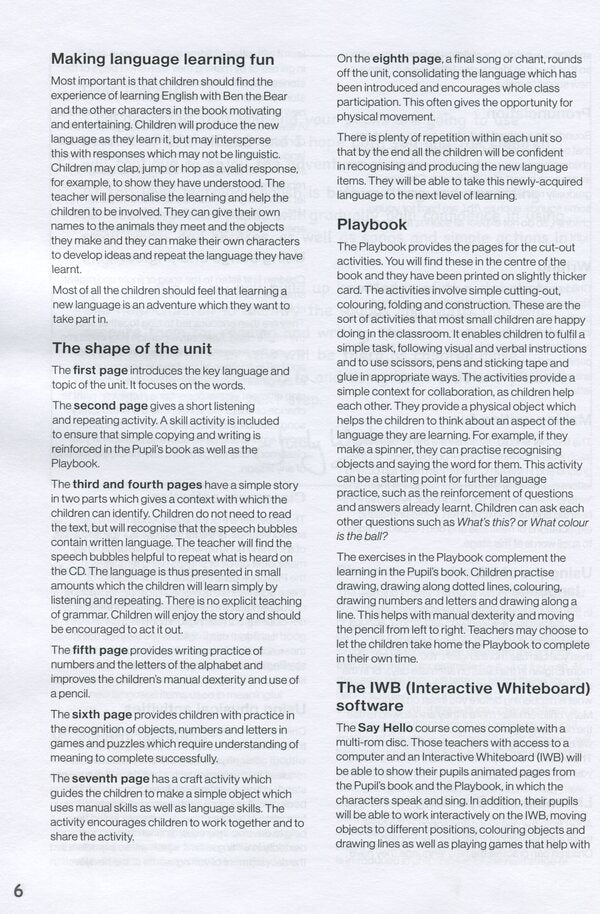 Say Hello! Teacher's Book 2 / Say Hello! Teacher's Book 2 Джуди Вест, Хилари Томпсон 978-617-7511-30-3-6