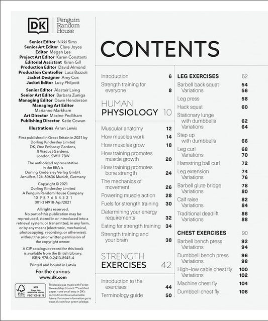 Science Of Strength Training. Understand The Anatomy And Physiology To Transform Your Body Austin Current / Остин Каррент 9780241389454-2
