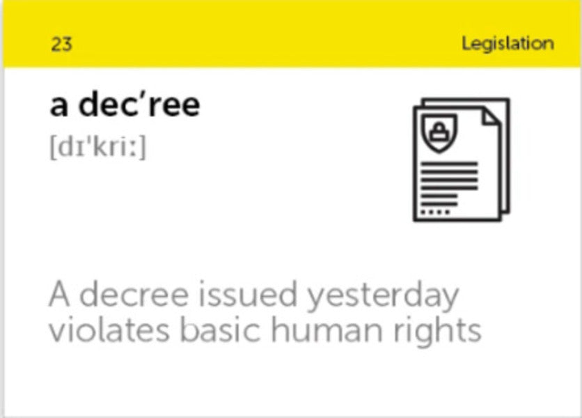 Set of cards Legal English / Набір карток Legal English 9786177702848-6