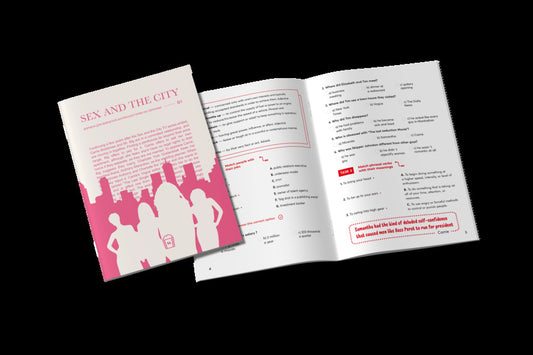 Sex And The City (B1). Magazine for learning English language and TV series / Sex And The City (B1). Журнал для вивчення англійської мови за серіалами -2