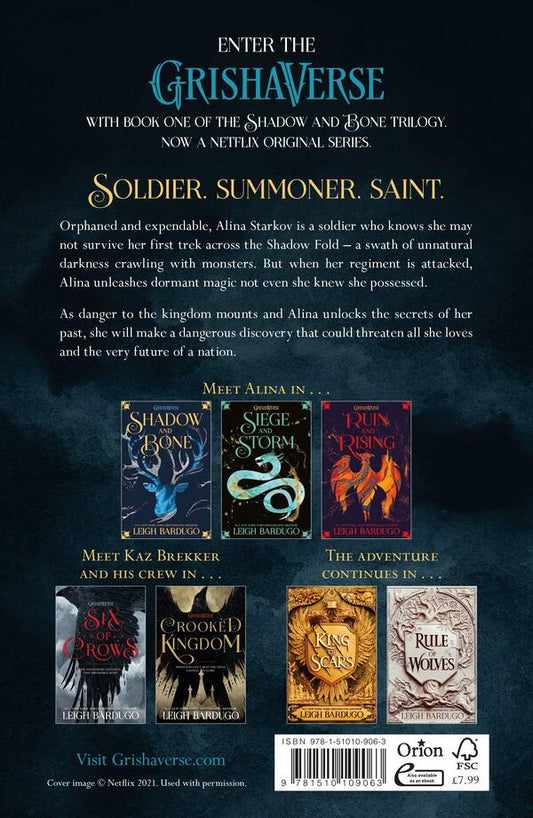 Shadow and Bone. Book 1 / Shadow and Bone. Book 1 Ли Бардуго 9781510109063-2