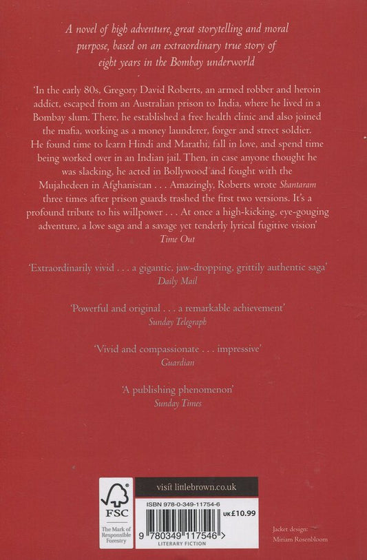 Shantaram Gregory David Roberts / Грегори Дэвид Робертс 9780349117546-2