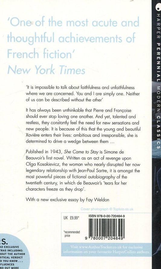 She Came To Stay / She Came To Stay Симона де Бовуар 978-0007204649-2