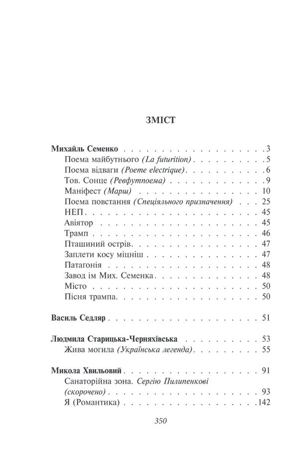 Shot revival. Semenko, Sedlyar, Starytska-Chernyakhivska, Khvylovy, Hotkevich, Shkurupii / Розстріляне відродження. Семенко, Седляр, Старицька-Черняхівська, Хвильовий, Хоткевич, Шкурупій Микола Хвылевой, Михайль Семенко, Гнат Хоткевич, Гео Шкурупий, Людмила Старицкая-Черняховская 978-617-551-561-7-6