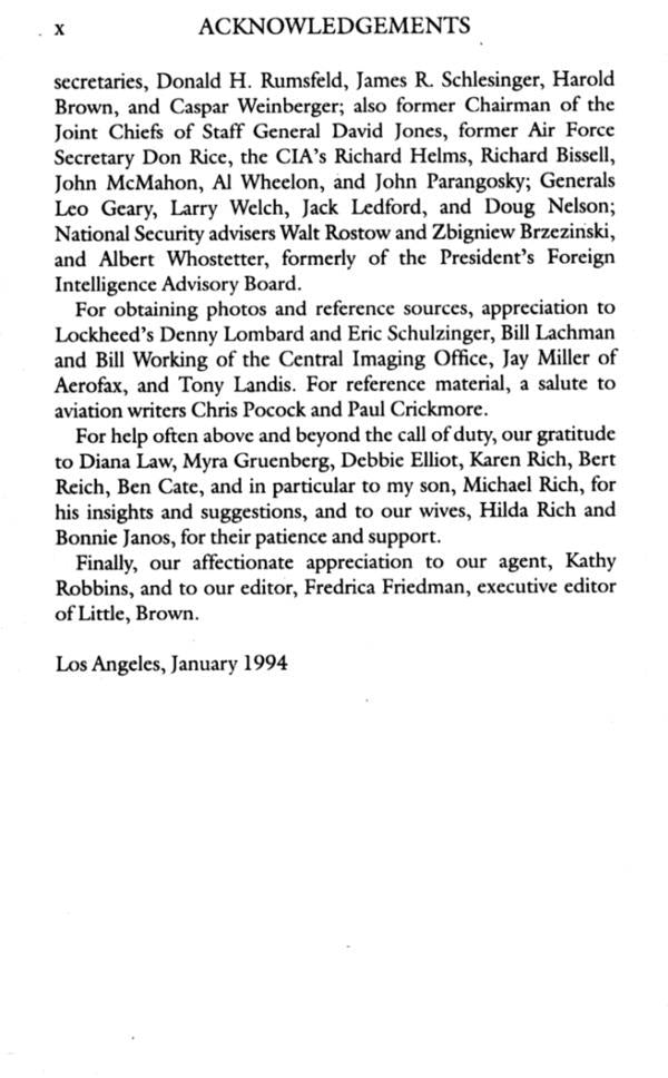 Skunk Works Leo Janos, Benjamin Robert Rich / Лео Янош, Бенджамин Роберт Рич 9780751515039-6