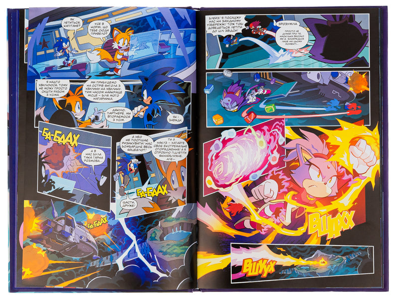 Sonic The Hedgehog. Volume 3. Battle For Angel Island / Їжак Сонік. Том 3. Битва за острів Янгола Ian Flynn / Ян Флінн 9786177984329-6
