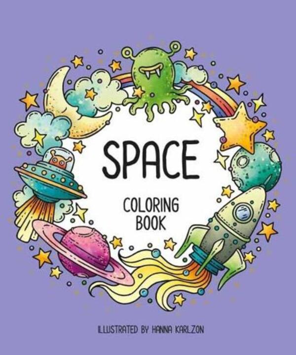 Space: Coloring Book Hannah Carlzon / Ханна Карлзон 9781423665229-1