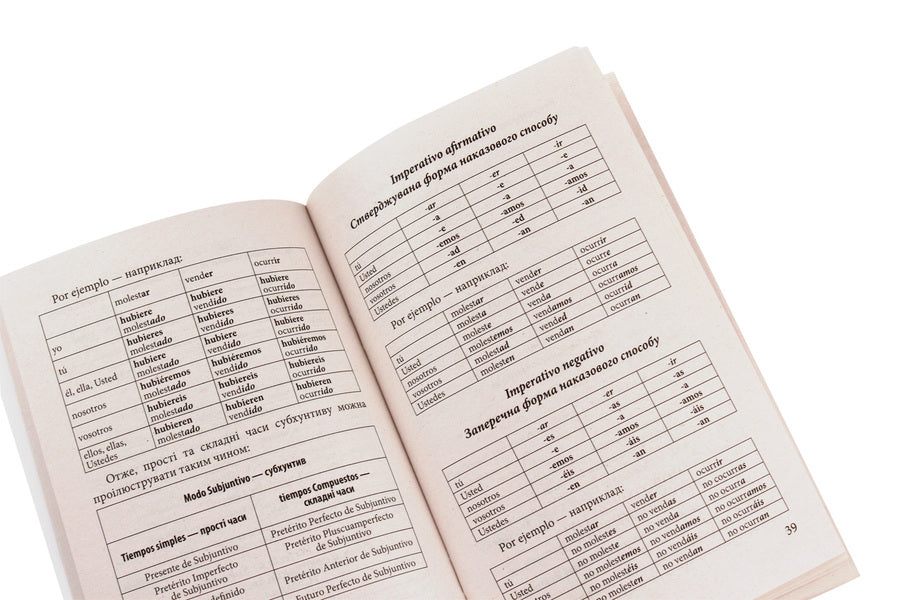 Spanish grammar in tables / Іспанська граматика в таблицях Ю. Лучко 978-966-498-730-8-6