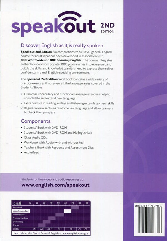 Speakout 2nd Edition Upper Intermediate Workbook with key / Speakout 2nd Edition Upper Intermediate Workbook with key Фрэнсис Илс, Стив Оукс, Луис Харрисон 978-1-4479-7718-6-2