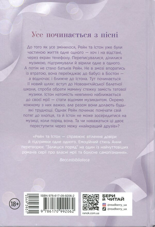 Stay around. Novoangly Ballet School / Залишся поряд. Новоанглійська балетна школа Анна Савас 9786170992062-2