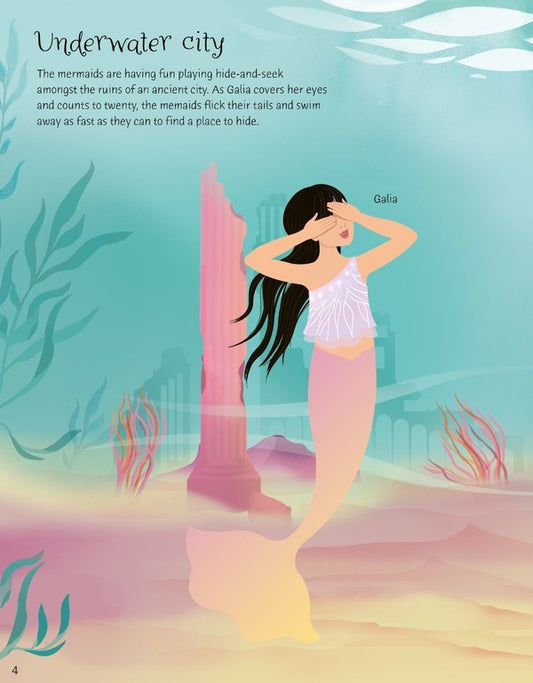 Sticker Dolly Dressing Mermaid Kingdom / Sticker Dolly Dressing Mermaid Kingdom Фиона Уотт 9781801314886-2