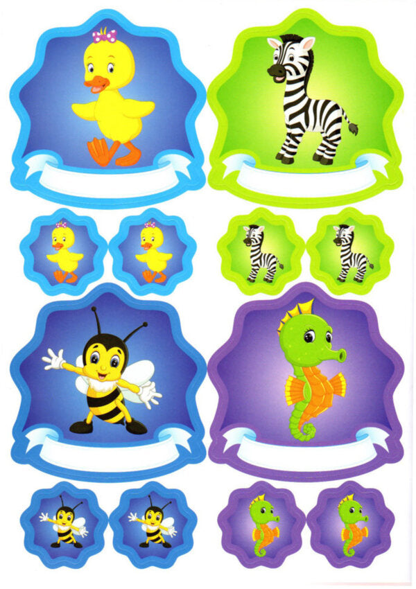 Stickers on the cabinet. Self-adhesive pictures No. 2 / Наліпки на шафу. Малюнки-самоклейки №2 4823076143398-5