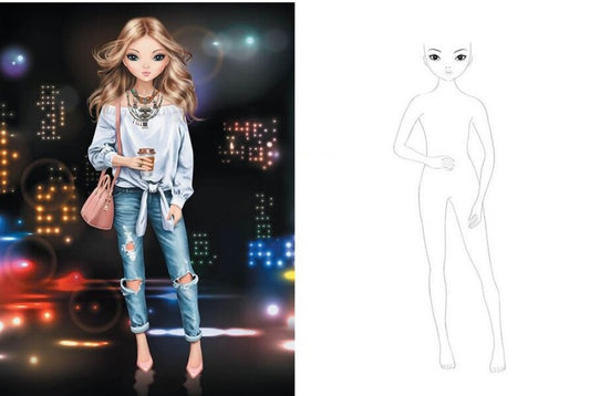 Super Model. Fashion style. Album of a young stylist / Super Model. Fashion style. Альбом юного стиліста 978-966-935-974-2-2