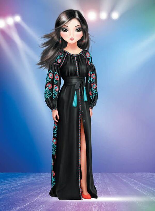 Super Model. Fashionable Ukrainian girl / Super Model. Модна україночка 978-966-935-977-3-6