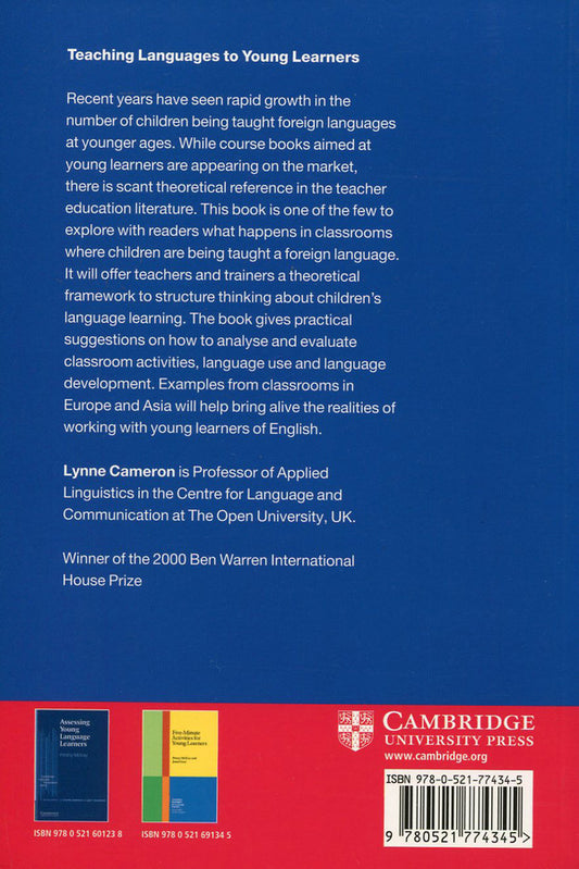 Teaching Languages To Young Learners Lynn Cameron / Линн Камерон 9780521774345-2