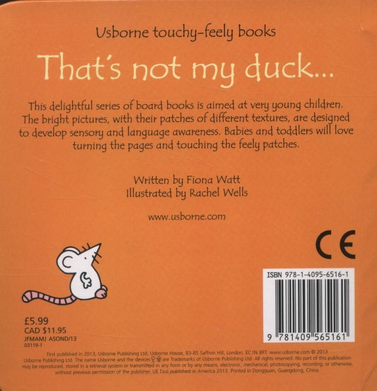 That's not my duck... / That's not my duck... Фиона Уотт 978-1-4095-6516-1-2