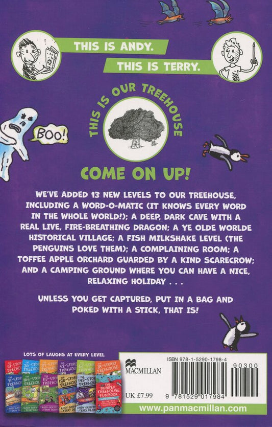 The 143-Story Treehouse / The 143-Storey Treehouse Энди Гриффитс 9781529017984-2