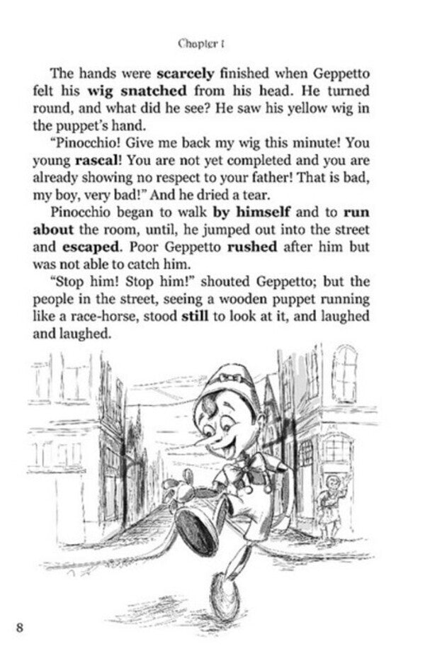 The Adventures Of Pinocchio / The Adventures Of Pinocchio / Пригоди Піноккіо / The Adventures of Pinocchio Carlo Collodi / Карло Коллоді 9789669443205-6