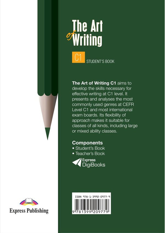 The Art Of Writing C1 - Students Book With Digibooks App Jenny Dooley - Дженни Дули 9781399209779-2
