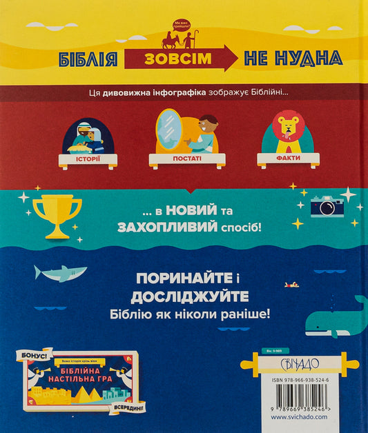 The Bible in infographics for children / Біблія в інфографіці для дітей 978-966-938-524-6-2