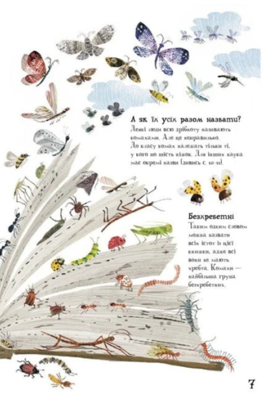 The Big Book of Small Creatures / Велика книга малих істот Юваль Зоммер 978-617-09-7286-6-2